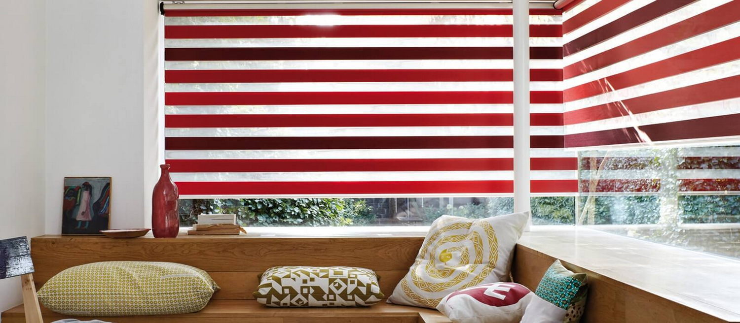 Рулонные шторы Combo Duo - Зебра