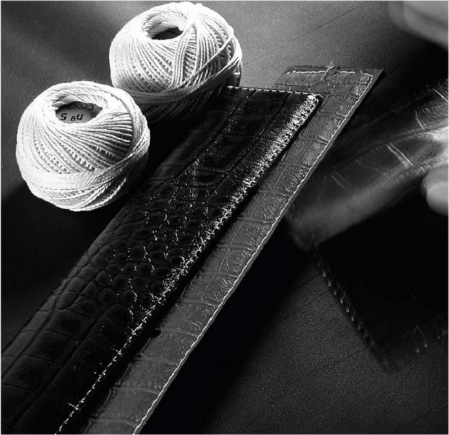 Кожаные горизонтальные жалюзи Luxury