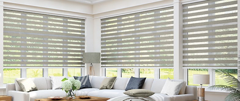 Рулонные шторы Combo Duo - Зебра