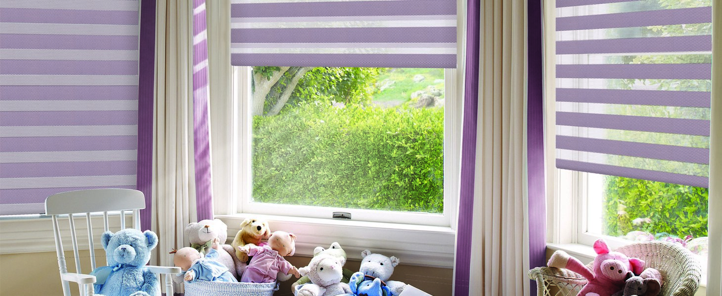 Рулонные шторы Combo Duo - Зебра