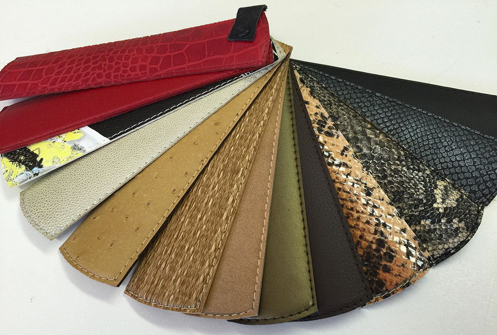 Кожаные горизонтальные жалюзи Luxury