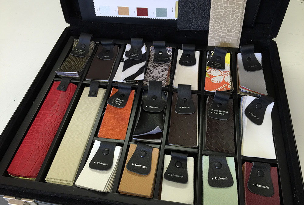 Кожаные горизонтальные жалюзи Luxury